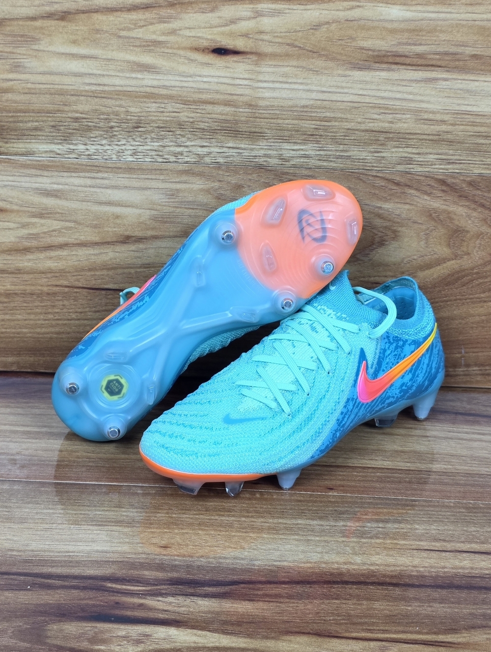 Nike Phantom GX II Elite SG Pro Teal Blue Orange FZ4912-300 Men's  4/ Wmn's 5.5